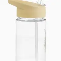 Поильник детский с трубочкой «Зайка», 350мл., цвет бежевый Mum&Baby Поильник детский с трубочкой «Зайка», 350мл., цвет бежевый Mum&Baby