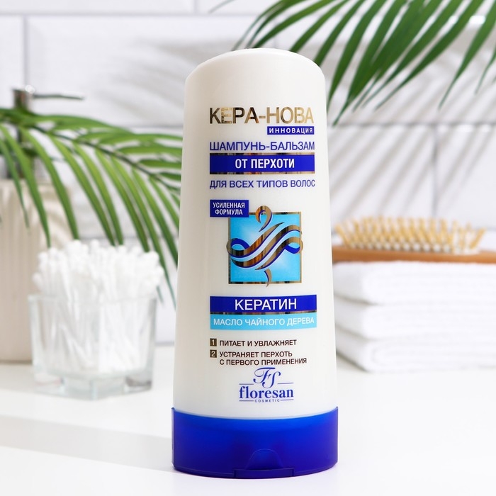 Шампунь-бальзам от перхоти Floresan «Кера-Нова», 400 мл Шампунь-бальзам от перхоти Floresan «Кера-Нова», 400 мл