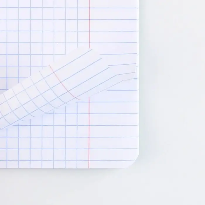 Тетрадь в клетку, 12 листов, А5, на скрепке, блок №1 «Градиент»МИКС