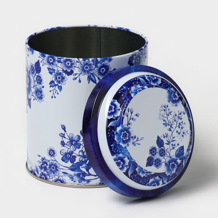 Банка для сыпучих продуктов «Ультрамарин Рассвет», 0,8 л, d=9,9 см, h=11 см