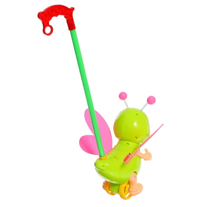 Каталка «Забавная бабочка», цвета МИКС Каталка «Забавная бабочка», цвета МИКС