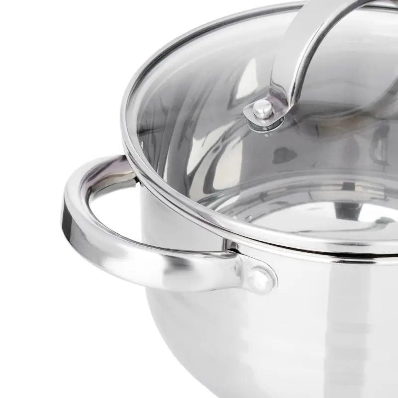 VETTA Фултон Кастрюля 18х10,5см, 2,1л, со стекл. крышкой, индукция