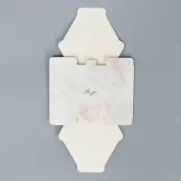 Коробка бонбоньерка, упаковка подарочная, &laquo;Мрамор&raquo;, 8&times;7.5&times;6 см
