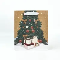 Набор пакетов крафтовых «Новогоднее поздравление» Набор пакетов крафтовых «Новогоднее поздравление»