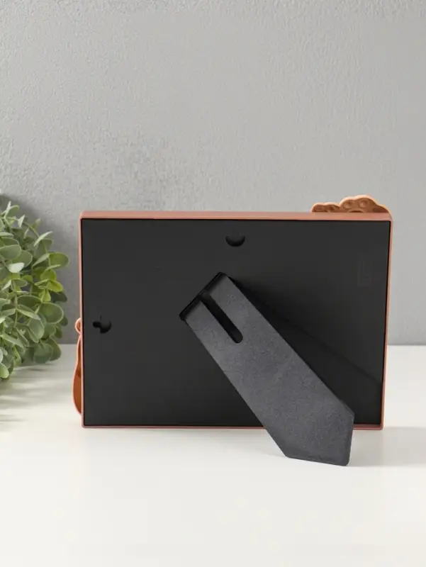 Фоторамка пластик 13х18 см "Капибара" шоколад, горизонталь 3,2х24,5х19,5 см