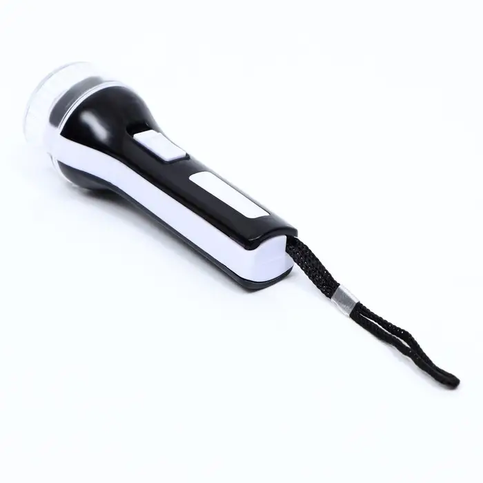 Фонарь ручной, AG3, черно-белый