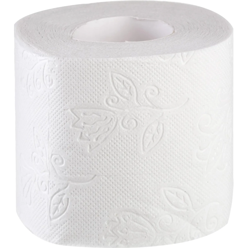 Бумага туалетная Veiro Домашняя 2сл бел втор втул 15м 8рул/уп 1с28