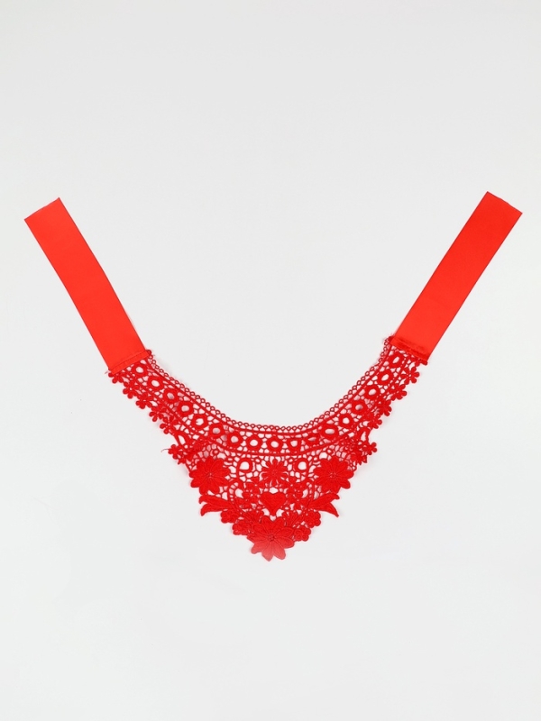 Карнавальный набор Карнавальный набор "Девица-красавица" воротник, баска с клубникой