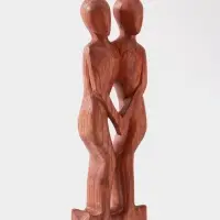 Сувенир &laquo;Пара Танец&raquo;, 30&times;12&times;4.5 см, дерево, коричневый