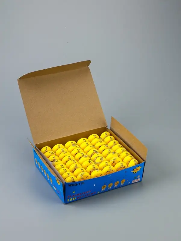 Фонарик брелок для ключей на кольце &laquo;Смайлик&raquo;, 1 LED, 3&times;5.5 см, МИКС