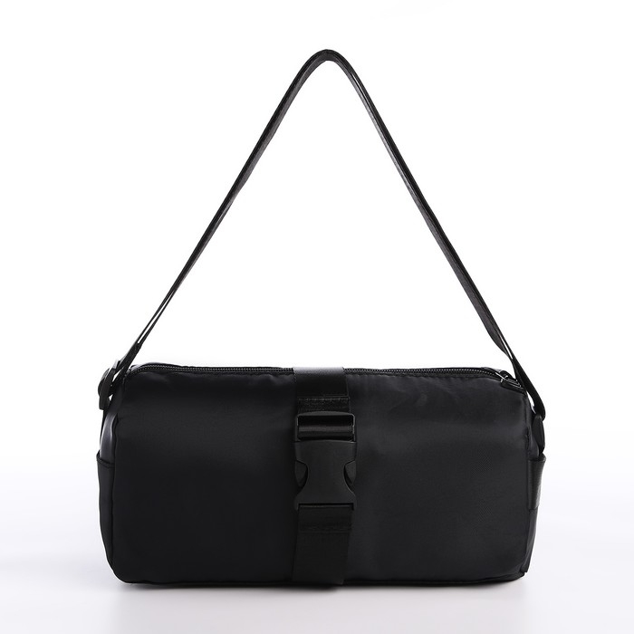 Сумка молодёжная на молнии, цвет чёрный Сумка молодёжная на молнии, цвет чёрный