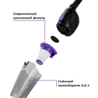 Мощный пылесос 600Вт 2в1 КТ-5190 Мощный пылесос 600Вт 2в1 КТ-5190