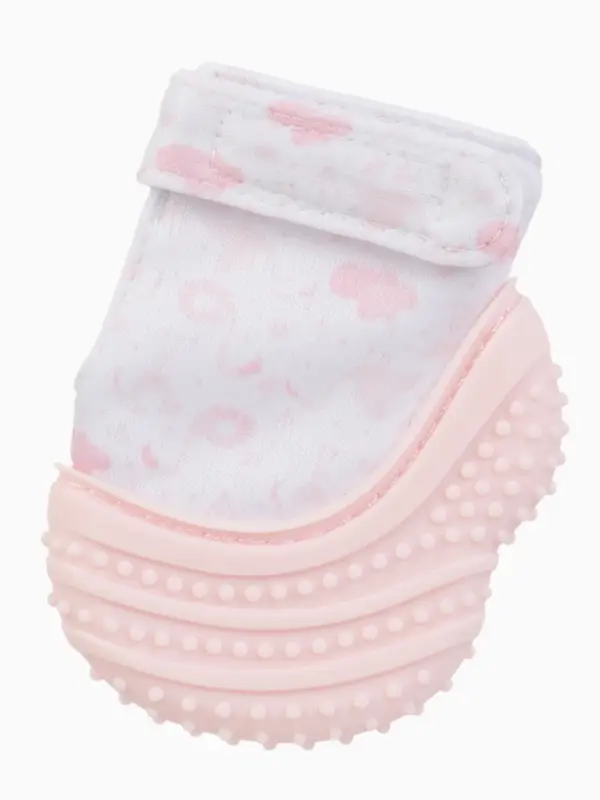 Прорезыватель на ручку для зубов &laquo;Фламинго&raquo;, светло-розовый