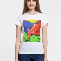 Футболка женская Toro, белая, размер S
