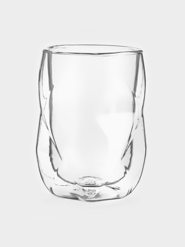 Стакан с двойными стенками "Ромбус", 350 мл, 9,2х12,5 см