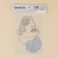 Термонаклейка для текстиля «Линии», 10.37 х 14.97 см