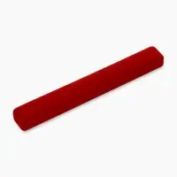 Футляр бархатный под браслет, цепочку, часы &laquo;Пенал&raquo;, 23.5&times;3.3&times;2.7 см, красный