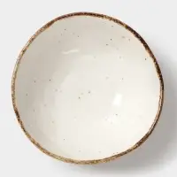 Миска Magistro Alpine Frost, 750 мл, 16.9&times;7.3 см, фарфор, белая