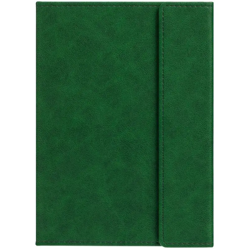 Ежедневник Flap на заказ, недатированный, зеленый Ежедневник Flap на заказ, недатированный, зеленый
