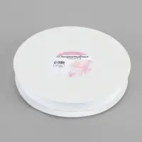 Лента бархатная, 25 мм, 18&plusmn;1 м, белая №01