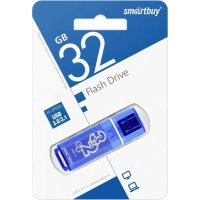 Флеш-память SmartBuy UFD 3.0/3.1 032GB Glossy series Dark Blue(SB32GBGS-DB)