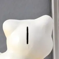 Копилка "Кот на рыбке" 21 см