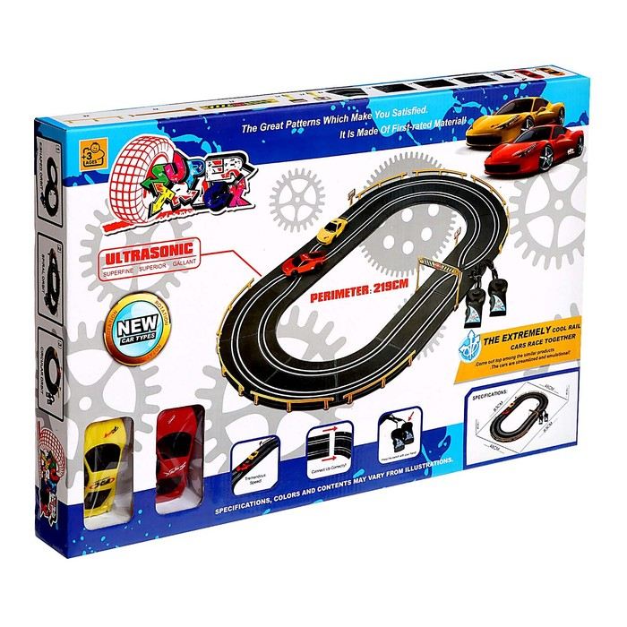 Автотрек «Крутой поворот», работает от батареек Автотрек «Крутой поворот», работает от батареек