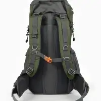 Рюкзак тур 65+5л, 30*20*53, отдел на шнурке, 5нар+2вн кармана, цвет хаки