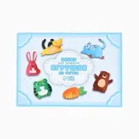 Набор для создания игрушки из фетра "Зверята", набор 6 шт.