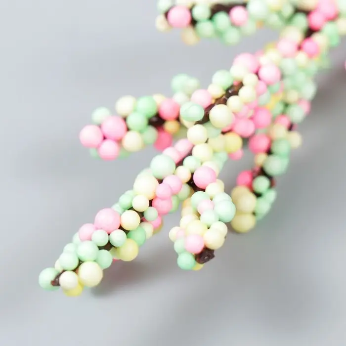 Декор для творчества веточка «Летние шарики», 14×3.5 см Декор для творчества веточка «Летние шарики», 14×3.5 см