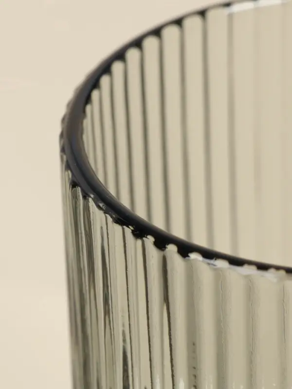 Бокалы для вина SL Home &laquo;Модерн&raquo;, 250 мл, 8&times;14.5 см, набор 2 шт., стекло, графитовые