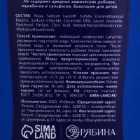 Детский подарочный набор: гель-пена 250 мл, книжка-вырезалка А5, Чистое счастье