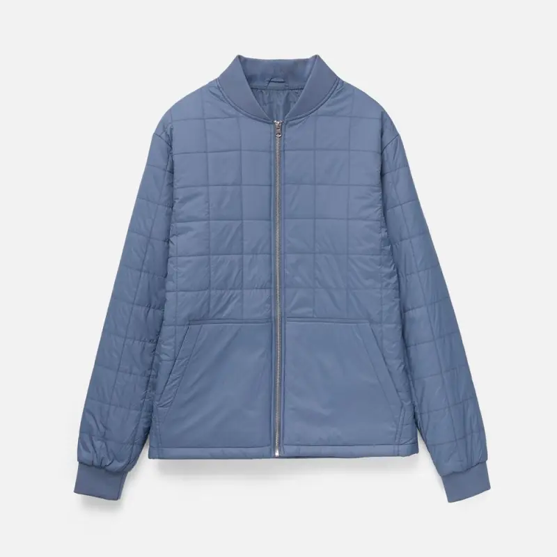 Куртка унисекс Warmbridge, синяя (джинс), размер XS