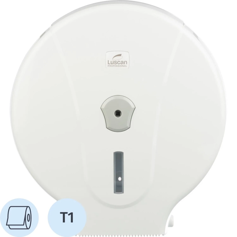Диспенсер для туалетной бумаги рулLuscan Professional макси белый