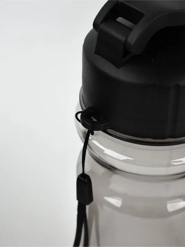 Бутылка для воды пластиковая &laquo;24/7&raquo;, 500 мл, чёрная