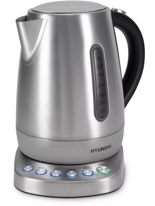 Чайник HYK-S7770 1,7л 2200Вт серебристый (металл)