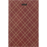 Ежедневник недатированный 7БЦ,пленка глянц,А5,128л Attache, бордовый