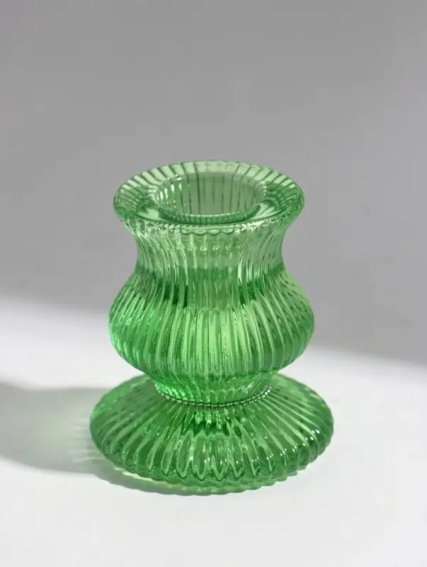 Подсвечник стеклянный &laquo;Фридрих&raquo;, 5&times;5&times;6 см, d=2.2 см