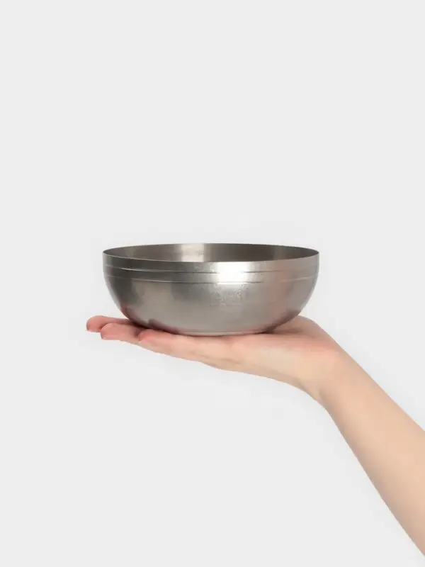 Салатник Hanna Kn&ouml;vell Vanha, 620 мл, 15&times;5.5 см, нержавеющая сталь, серебристый