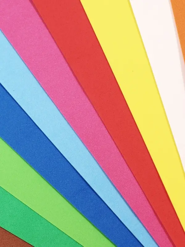 Фоамиран цветной deVENTE, набор А4, 1 мм, 10 листов &times; 10 цветов