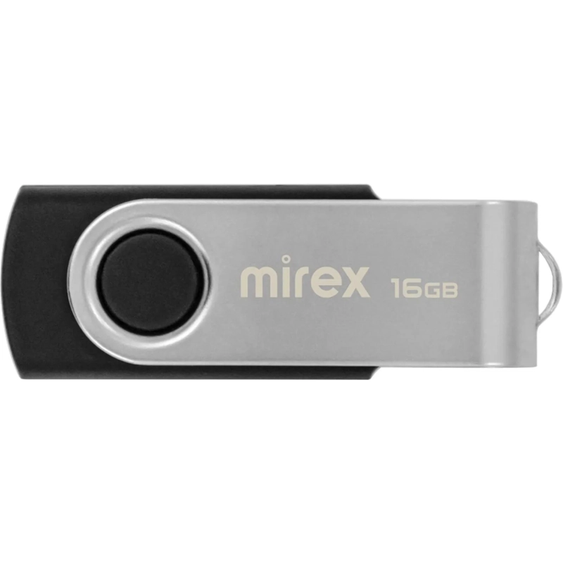 Флеш-память Mirex USB SWIVEL BLACK 16Gb (13600-FMURUS16 )