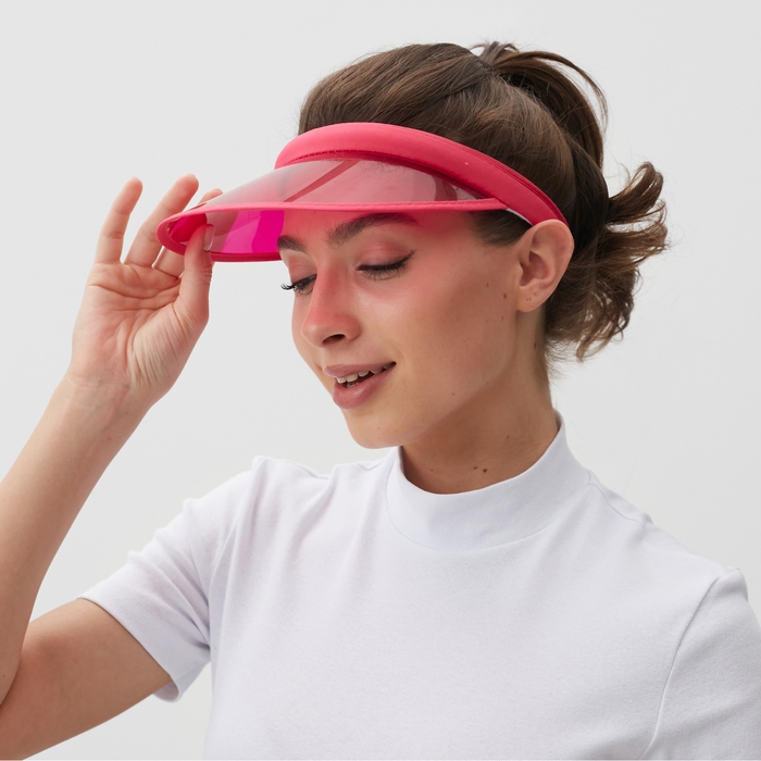 Козырёк женский MINAKU цвет розовый, р-р 56-58