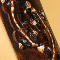 Интерьерный сувенир маска &laquo;Ящерица&raquo;, 50&times;12&times;5 см