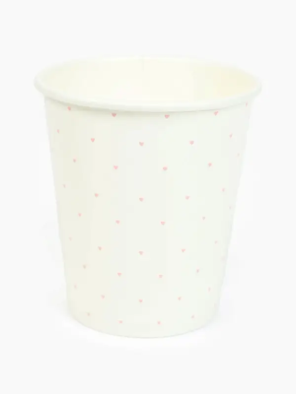 Стакан одноразовый бумажный «С Днём рождения», белый, 250мл