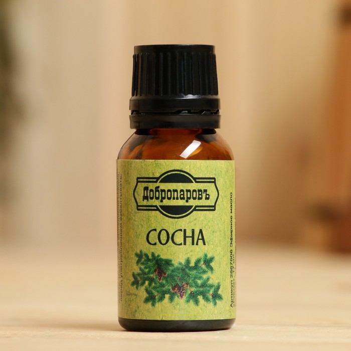 Эфирное масло  Эфирное масло "Сосна", флакон-капельница, 17 мл "Добропаровъ"