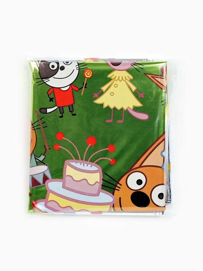 Воздушный шар фольгированный 18" круг "Три Кота, серебро" набор 5 штук Воздушный шар фольгированный 18" круг "Три Кота, серебро" набор 5 штук