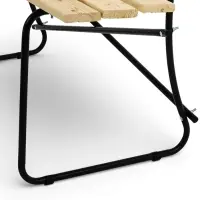 Скамейка деревянная, 120&times;50&times;82.5 см, для дачи и сада