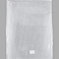 Канва для вышивания №4, пластиковая, 60&times;42 см, белая