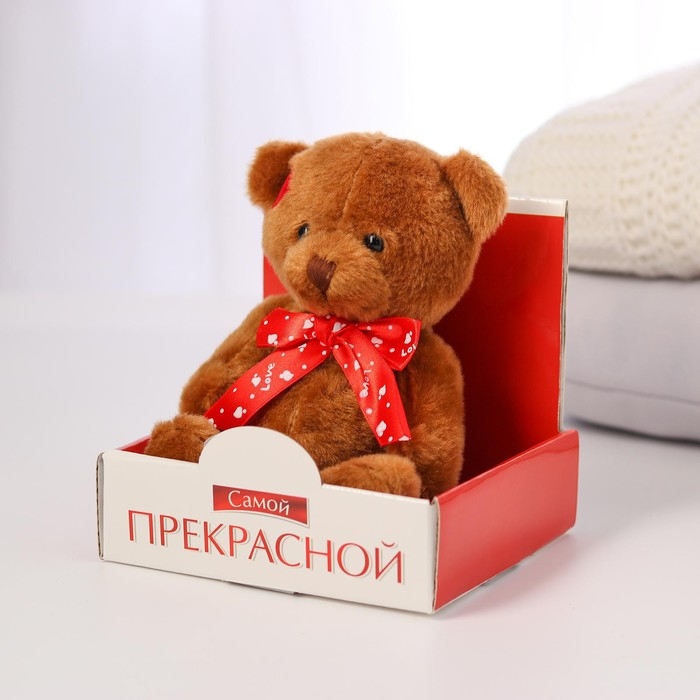 Мягкая игрушка «Мишка», цвет микс, 15 см Мягкая игрушка «Мишка», цвет микс, 15 см