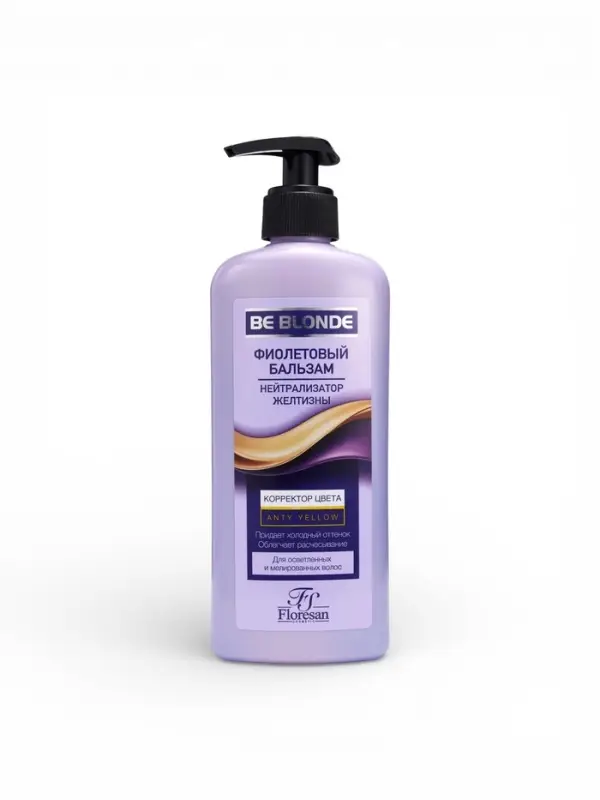 Бальзам для волос Floresan "корректор цвета" фиолетовый, 400 мл